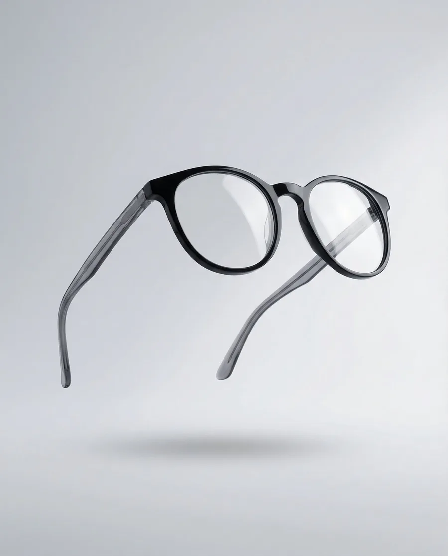 AI vizuál — plovoucí brýle